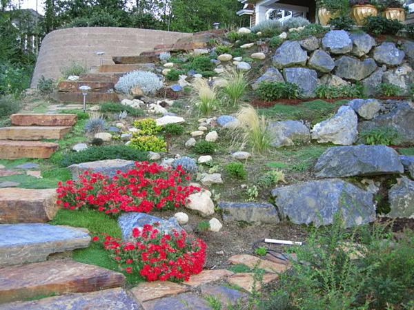 garden ideas no grass Rock Garden Landscaping | 600 x 450