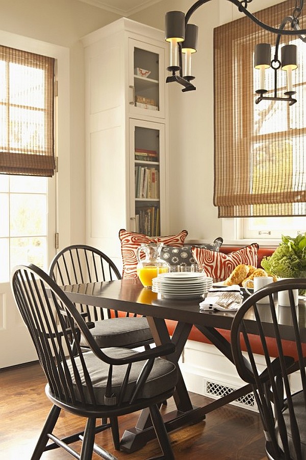 22 stunning breakfast nook furniture ideas Banquette décor Dining