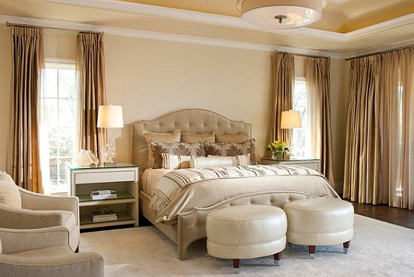 Cozy and elegant master bedroom idea
