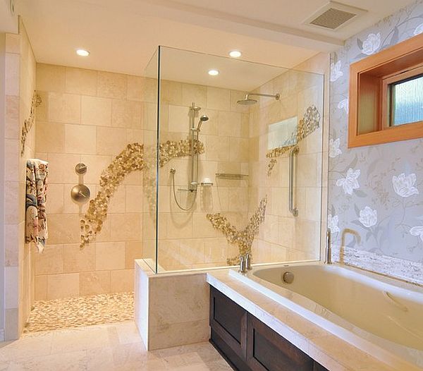 Pictures Of Doorless Bathroom Showers 54