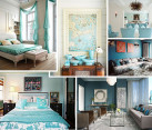 cool blue interior design