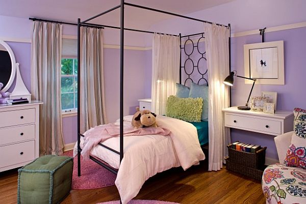 Decorating with purple: purple rooms designs