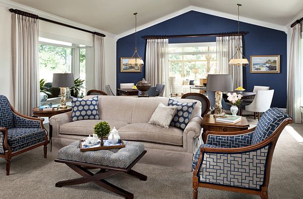 Blue Grey Colored Rooms | The Interior Decorating Rooms