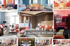 Decorating with Shades of Coral