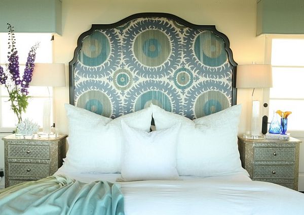 Bedroom Fabric Headboard Designs