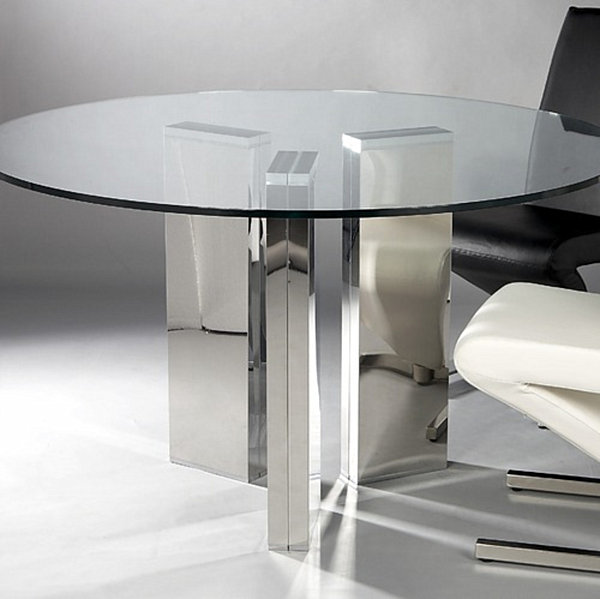 18 Sleek Glass Dining Tables