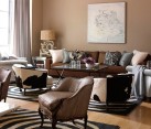 safari inspired living room