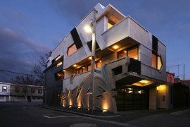 Enigmatic Melbourne House With Hip Exterior Design & Unusual Interior