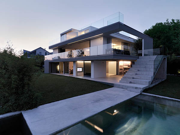 Contemporary Glass Home