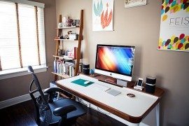 modern minimalist home office desk amalgamates ergonomic design with elegant form - Modern Home Office Design modern minimalist home office desk amalgamates ergonomic design with elegant form - Modern Home Office Design