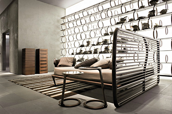 modern bed headboard