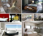 Contemporary Bathroom Tubs