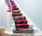 DIY fabric stairs