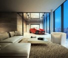 penthouse apartment with indoor car parking