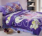 Gorgeous purple Barbie bed sheet for the contemporary home