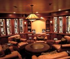 Man cave idea - elegant design for a wine tasting room
