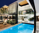 Opulent modern home in Houghton - amazing pool house with plenty of glass