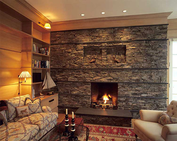 40 Stone Fireplace Designs From Classic to Contemporary Spaces