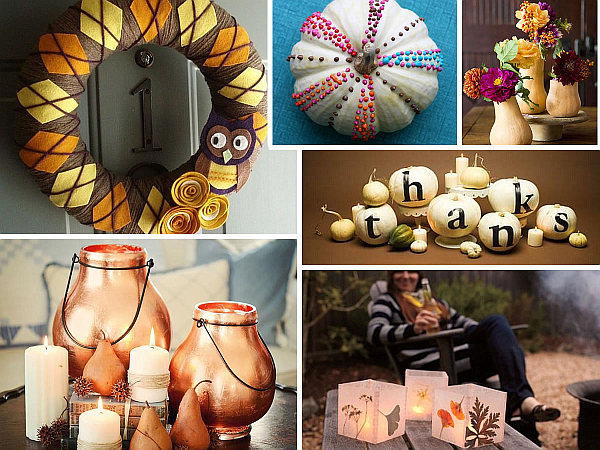 DIY thanksgiving crafts 20 Stylish Thanksgiving Crafts to Make Your Home Unique