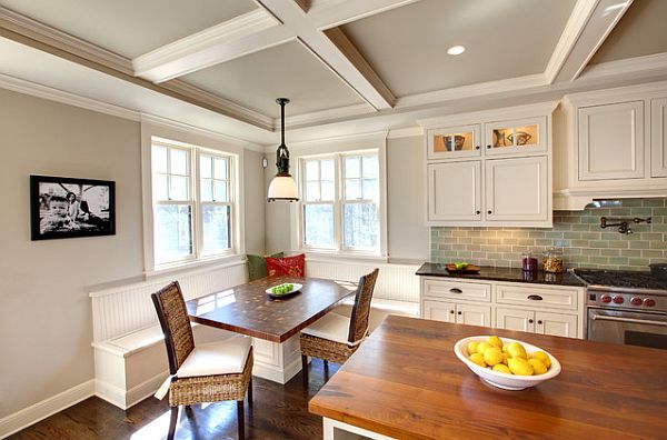 modern coffered ceiling