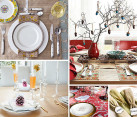 Thanksgiving table setups
