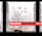 Windows insulation for winter