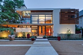 Striking Luxurious & Sustainable Home on Caruth Boulevard in Dallas