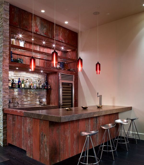Modern Cool Bar Designs with Simple Decor