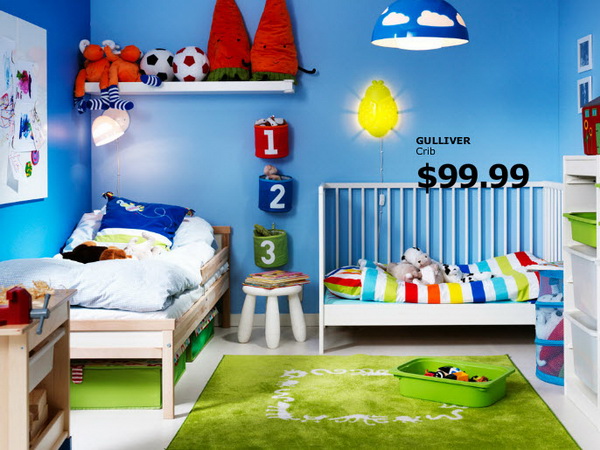 IKEA Kids Rooms Catalog Shows Vibrant and Ergonomic Design Ideas