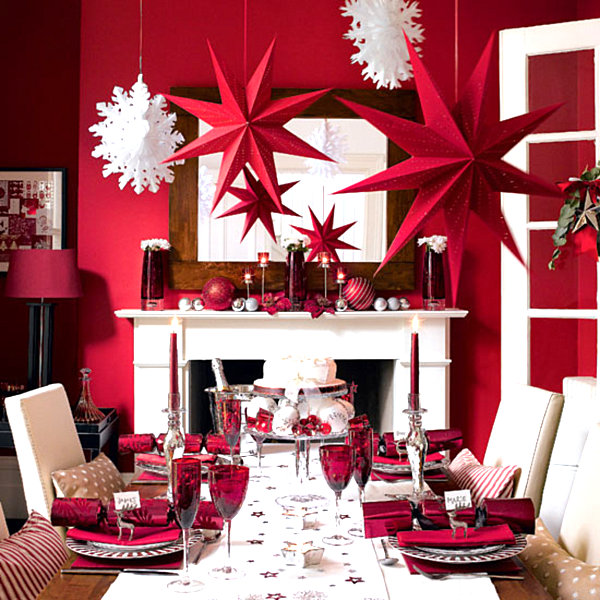 Modern Christmas Table Centerpieces