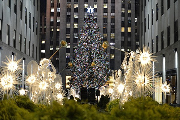 The Rockefeller Center Christmas tree The 10 Most Amazing Christmas Trees in the U.S.