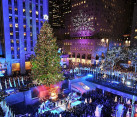 The Rockefeller Center tree lighting ceremony