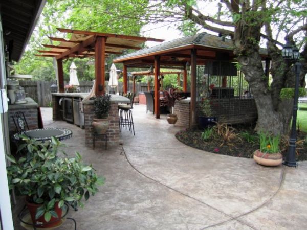 Backyard Covered Patio Design Ideas