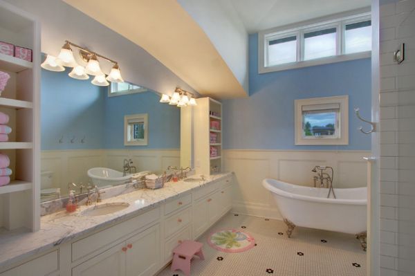 23 Kids Bathroom Design Ideas to Brighten Up Your Home