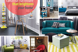 New Colorful Furniture Finds to Brighten Your Home