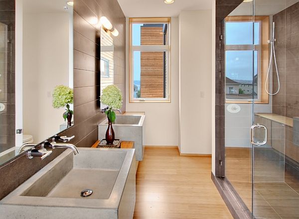 modern bathroom sink cabintes