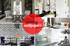 20 Eye-Catching Wallpapered Rooms