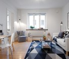 swedish interior design - tiny apartment