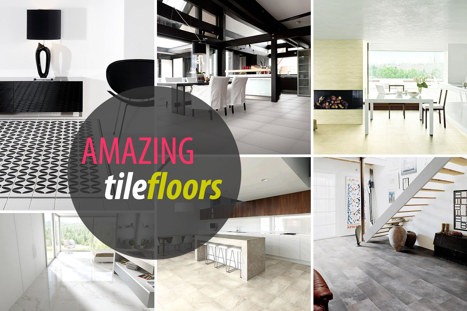 Tile flooring design ideas