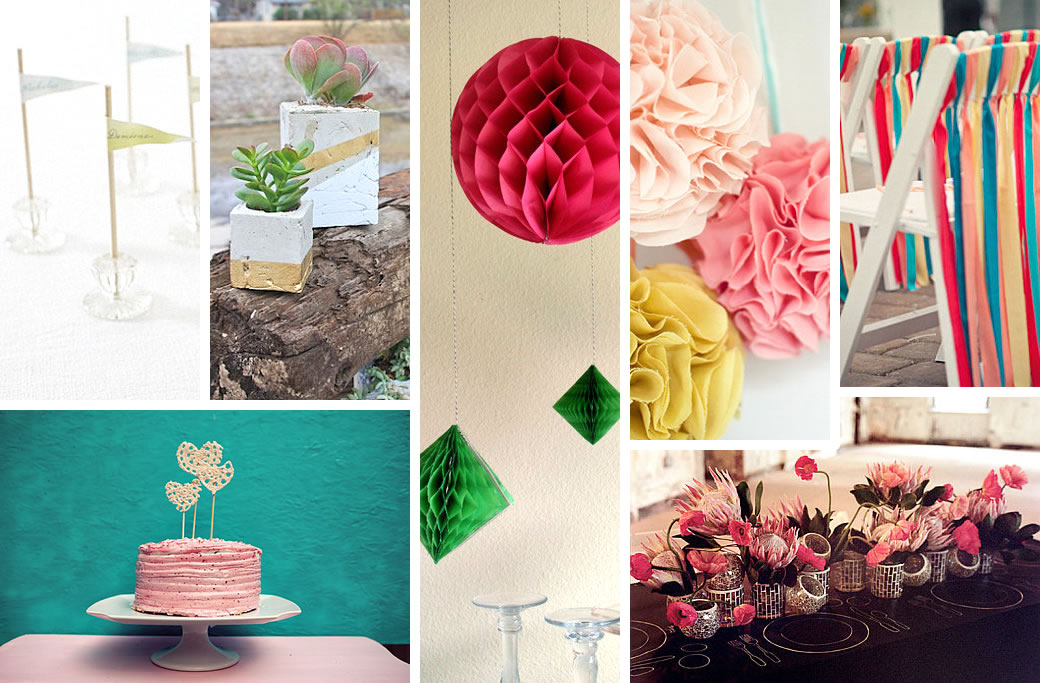 DIY Wedding Decorations for Spring