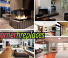 corner fireplaces design ideas