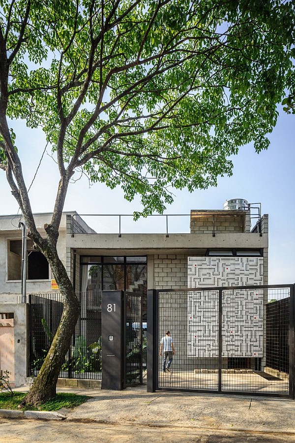 Maracanã House in Sao Paulo Brings a Touch of Green to The Urban ...