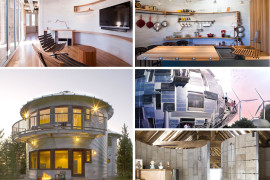 Upcycled Silos Turned Homes