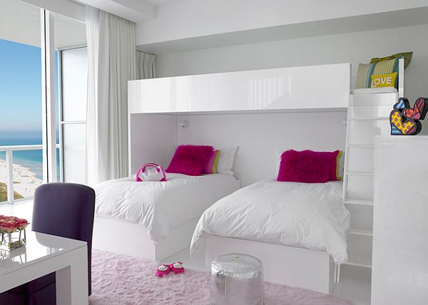 kids white bedroom set