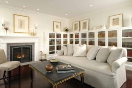 15 Inspiring Bookcases with Glass Doors for Your Home