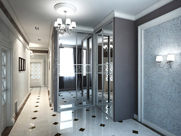 Modern Spaces with Mirrored Closet Doors