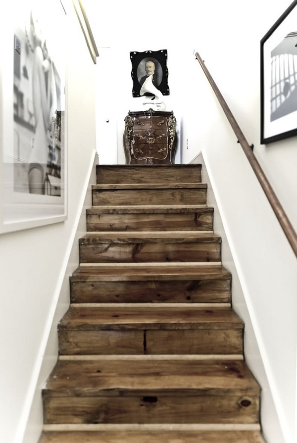 Barn Wood Stairs