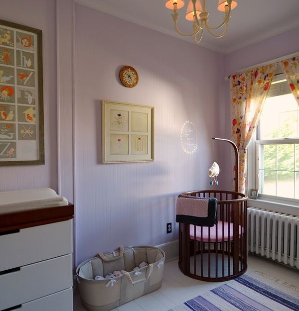 26 Round Baby Crib Designs For A Colorful And Cozy Nursery