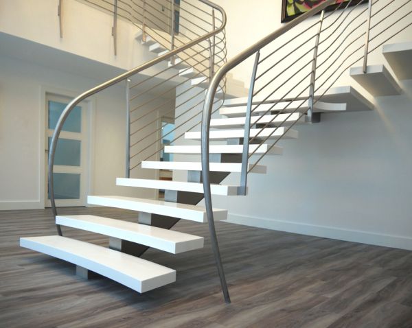 Suspended Style: 32 Floating Staircase Ideas For The 