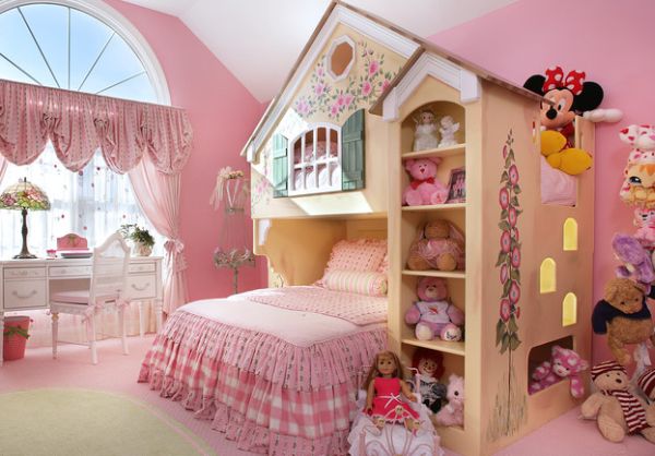 Stylish Girls Pink Bedrooms Ideas